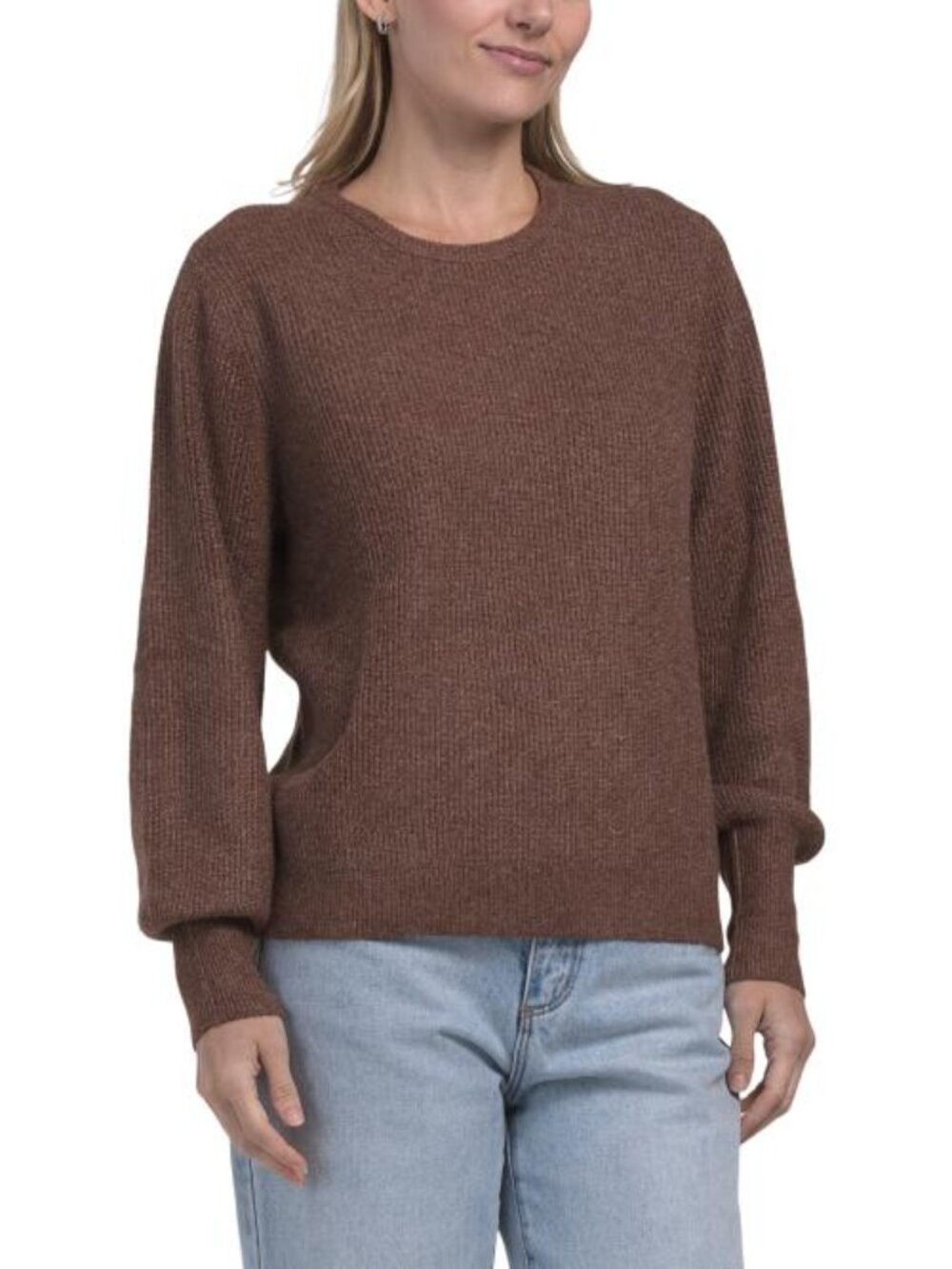 THREADS 4 THOUGHT Avalee Cozy Solid Knit Sweater